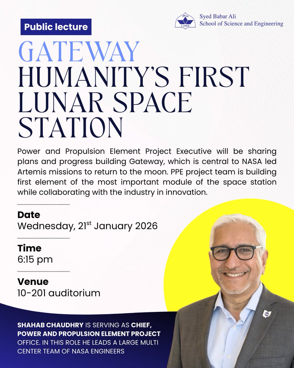 SBASSE at LUMS tweet media