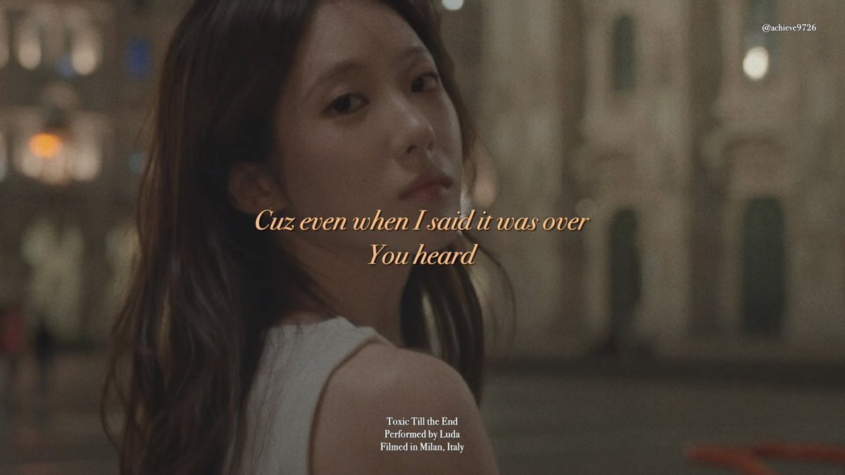 LUDA COVER, toxic till the end✨

감각적이고 무드있는 사진과 커버곡,
너의 목소리가 오늘도 나를 살게해🥹

우리 강아지 음색이 점점 더 좋아지는 듯🤍
차분하고 어른미가 넘치는 중:)

늘 최선을 다해서 살아가고 있는,
평생 나의 자랑인 당신에게 
오늘도 내 사랑을 보냅니다🤍
사랑해💙

#루다