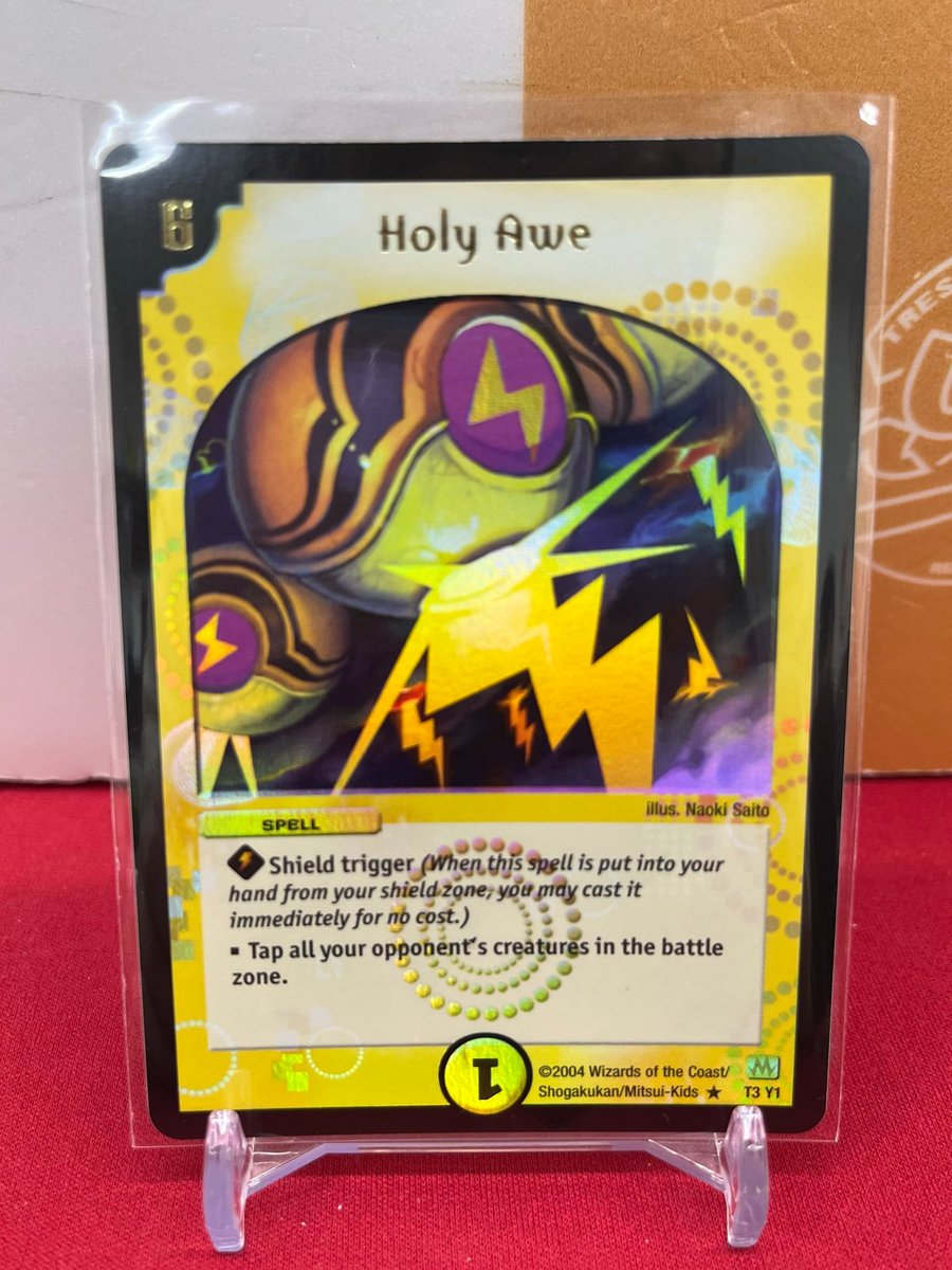 デュエルマスターズ　英語　ホーリースパーク　プロモ　デュエマクラシック 🐱【デュエマクラシック】商品情報🐱 『Holy Awe(ホーリー・スパーク