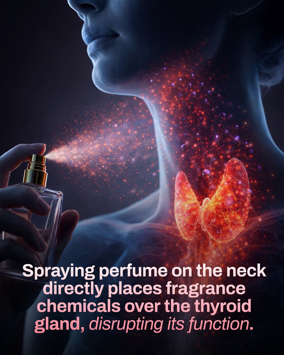 ShiningScience's tweet image. 🚨 Researchers at the University of California, Berkeley have analyzed common perfumes and cosmetics and found that many contain chemicals such as phthalates, which are known endocrine disruptors. 

Endocrine disruptors can interfere with the body’s hormone system by mimicking or…
