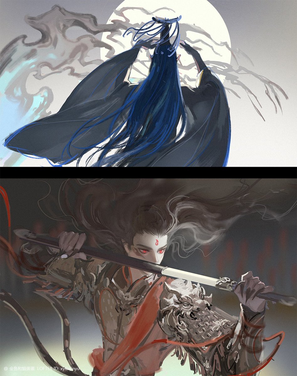 My liege, whatever you desire, I shall strive to win it for you.
#OuBing #藕饼 #哪吒 #敖丙 #NeZha2 #AoBing #NeZha #fanfic CR：金鱼和猫蛋蛋
