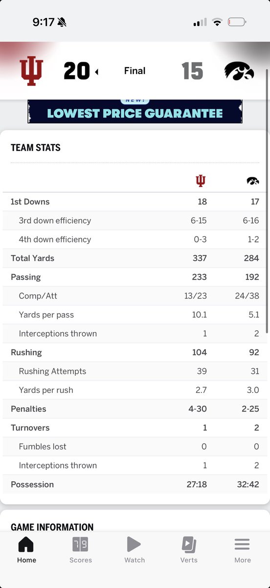 The best part about Indiana winning the title is that it proves Iowa isn’t THAT far away from a natty