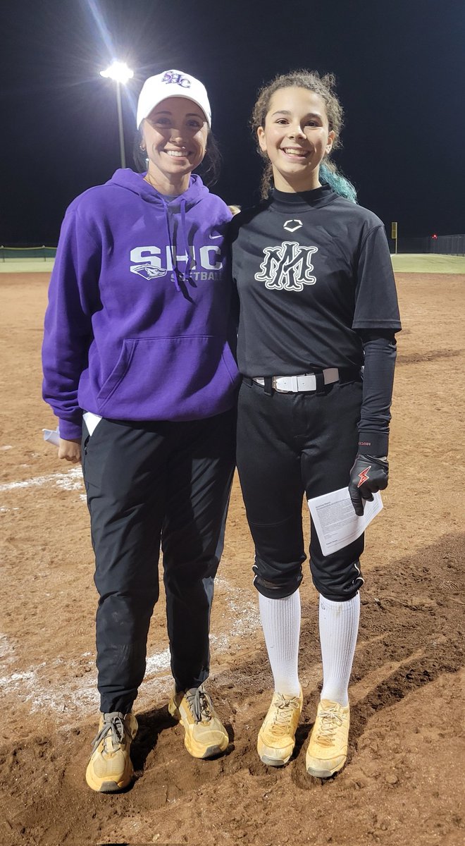 AvaSanks2030's tweet photo. I had a great time at the Port City Softball Camp this weekend.  Thank you, Coaches, for the great feedback! https://t.co/qDpkOWk70P