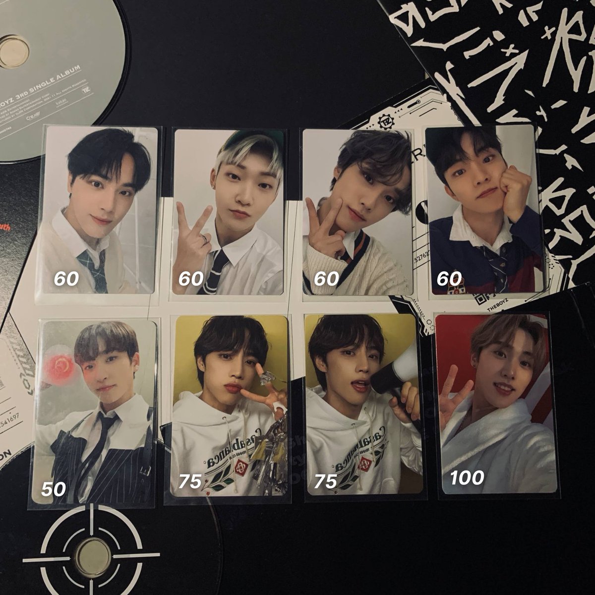 mshsite's tweet photo. #hyunsale ˚.🛍️༘⋆

the boyz album pob trading card photocards

— price + pf + sf
— all pcs good condition
— reply/dm to claim

#  tbz sunwoo haknyeon eric jacob kevin sangyeon q changmin pob photocard onhand ph https://t.co/DRLtiLCo2Z