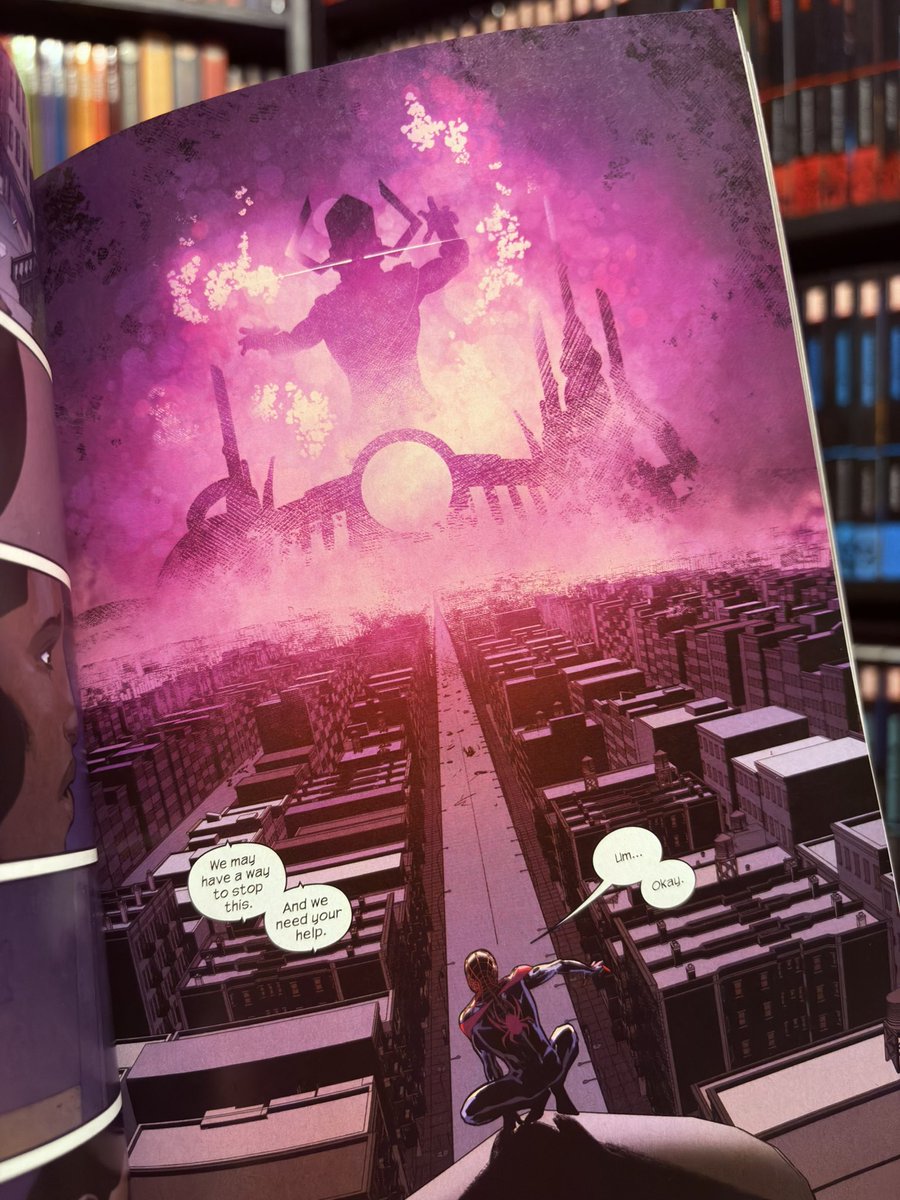 epicmarvelpod's tweet photo. Miles Morales: Spider-Man Modern Era Epic Collection, Vol 3: Revivals and Revelations!
Miles vs. Galactus! Miles vs. Doctor Doom! Miles vs. the Green Goblin! His final adventures in the Ultimate Universe! More pics on IG!
#spiderman #milesmorales #marvel #comics #epiccollection https://t.co/nPPX9RMj6J