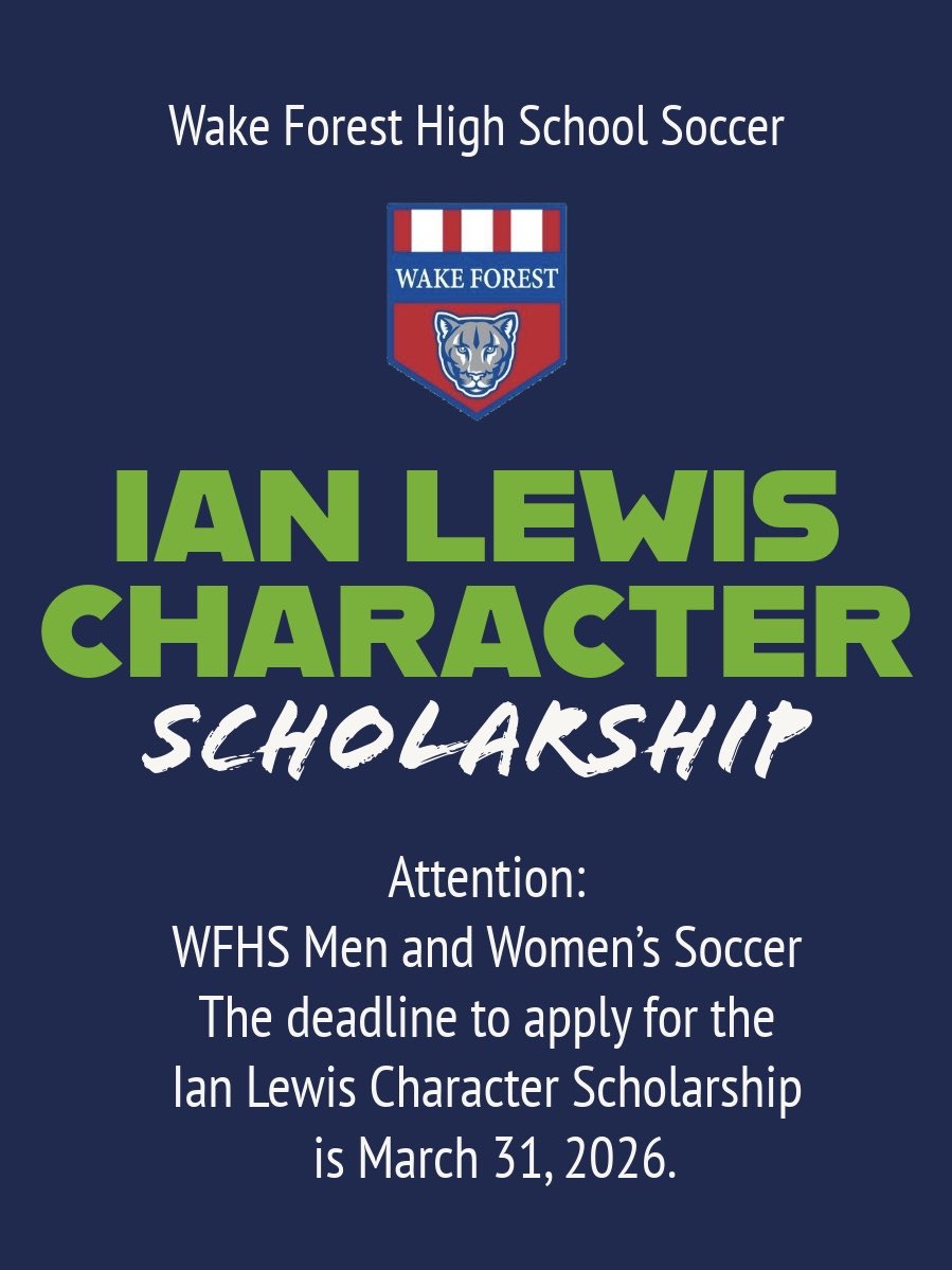 Wake Forest HS Soccer tweet media