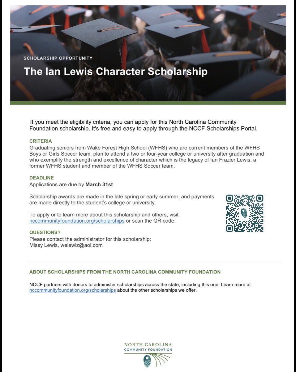 Wake Forest HS Soccer tweet media