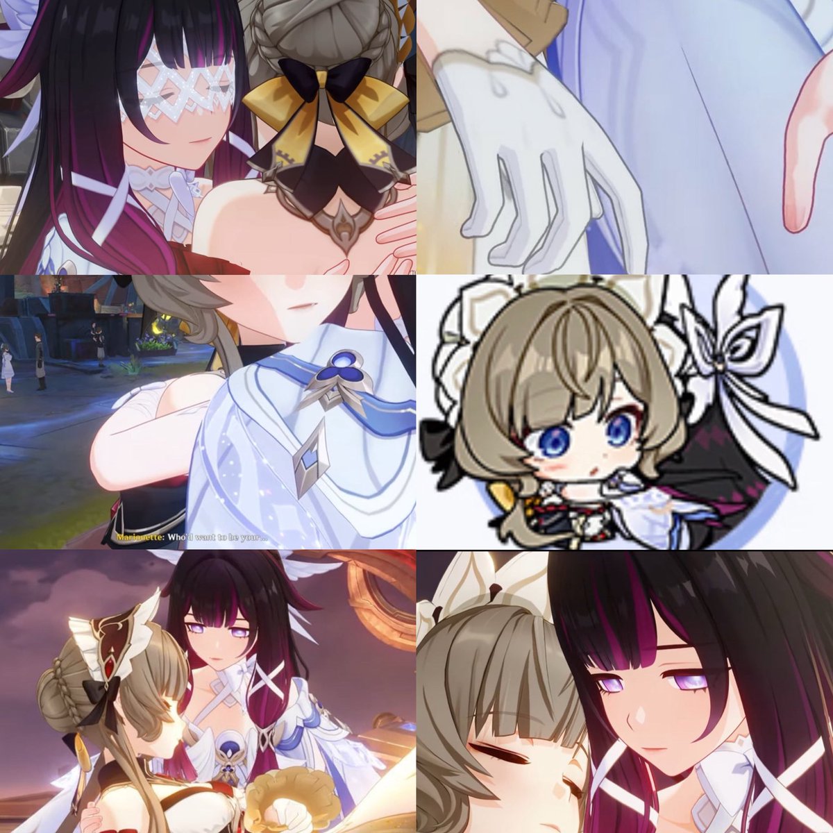 a compilation of sandbina hugs so far 🥹♡