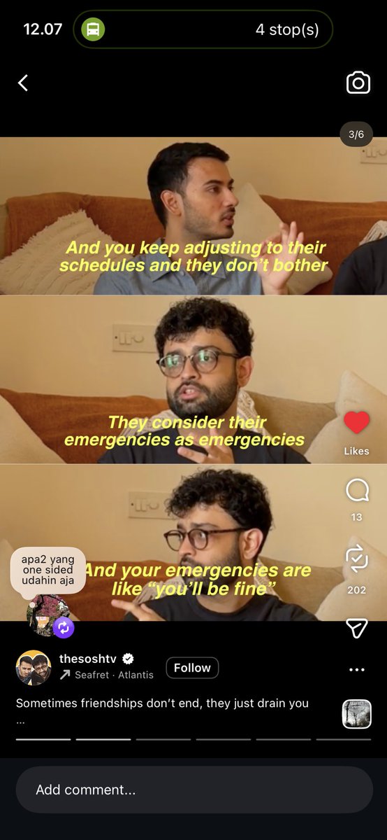 mutiahahah's tweet image. menurut gw hal ini ga cuma buat pasangan ya, bisa buat keluarga, kolega, atau pun hanya teman

apa2 yang one-sided udahin aja, capek