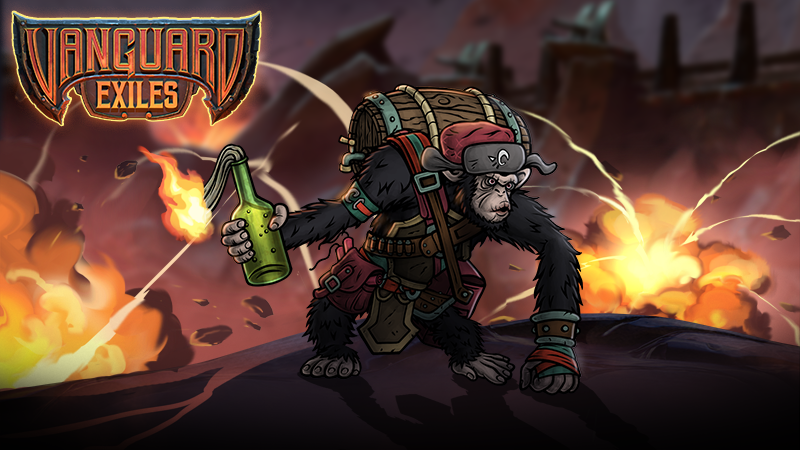 VanguardExiles's tweet photo. The team hits the ground running in 2026, poised to release a steady stream of new Units and Actions over the coming year! On that, it brings us great joy to introduce the very first of those Units...the Cairn Monkey! Go ape with this cheeky chimp here! https://t.co/vWDOhXx0W9 https://t.co/Aolpp6sbWs