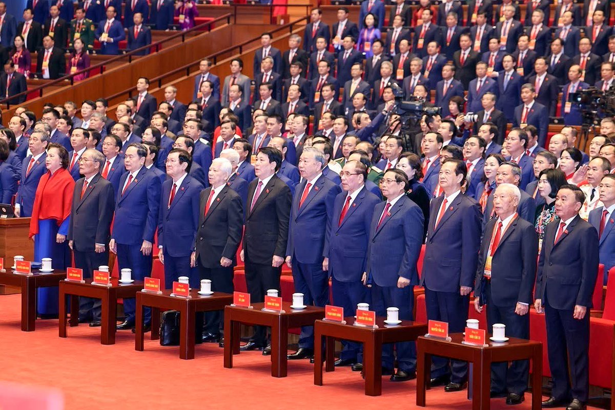 Nos honra haber sido invitados, junto al Cuerpo Diplomático, a la sesión inaugural del XIV Congreso del Partido Comunista de #Vietnam.

Deseamos muchos éxitos a la dirección del Partido y al pueblo vietnamita en el desarrollo y los resultados del trascendental evento.
