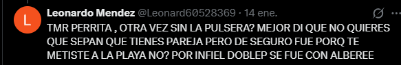 TU eres de los muchos supuestos seguidores que se ponen hablar wbds en otras cuentas.  

 Hace tiempo deberias estar fuera. Gil