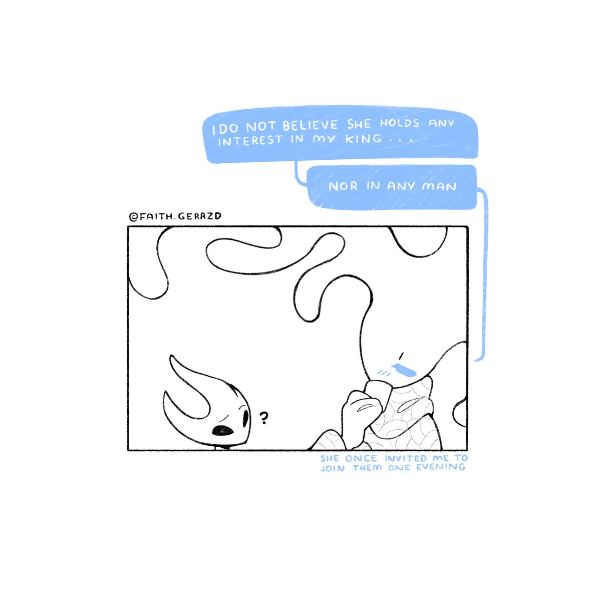 FaithGerrzd's tweet image. Viva el old woman Yuri 🩷🩷🩷
.
(La versión tukuteska en unos días en mi patreon, no las voy a soltar)
.
@MeaowoOwo me ha convencido con su propaganda de old Yuri
.
#silksong 
#hollowknight
#hollowknightsilksong