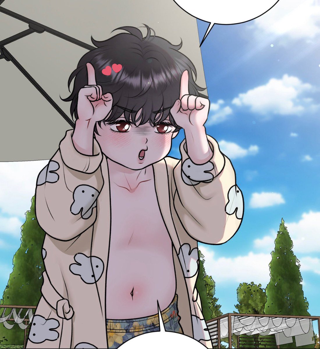 fprtldi's tweet image. [***SPOILER …kinda]

look at my newest nephew 😭 he’s such a little bubba. chamin is too precious and funny 🥹 #Illusion #일루션