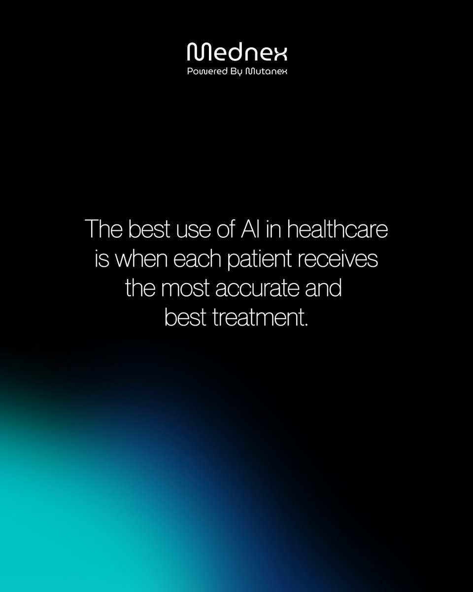 MutanexHealth's tweet photo. Doctors carry lives in their hands.
Every decision matters.
Every second matters.

They do not need more tools. They need certainty.
When guessing disappears, medicine becomes precise.
Care becomes faster.
Lives change. https://t.co/s5guMKVjlL