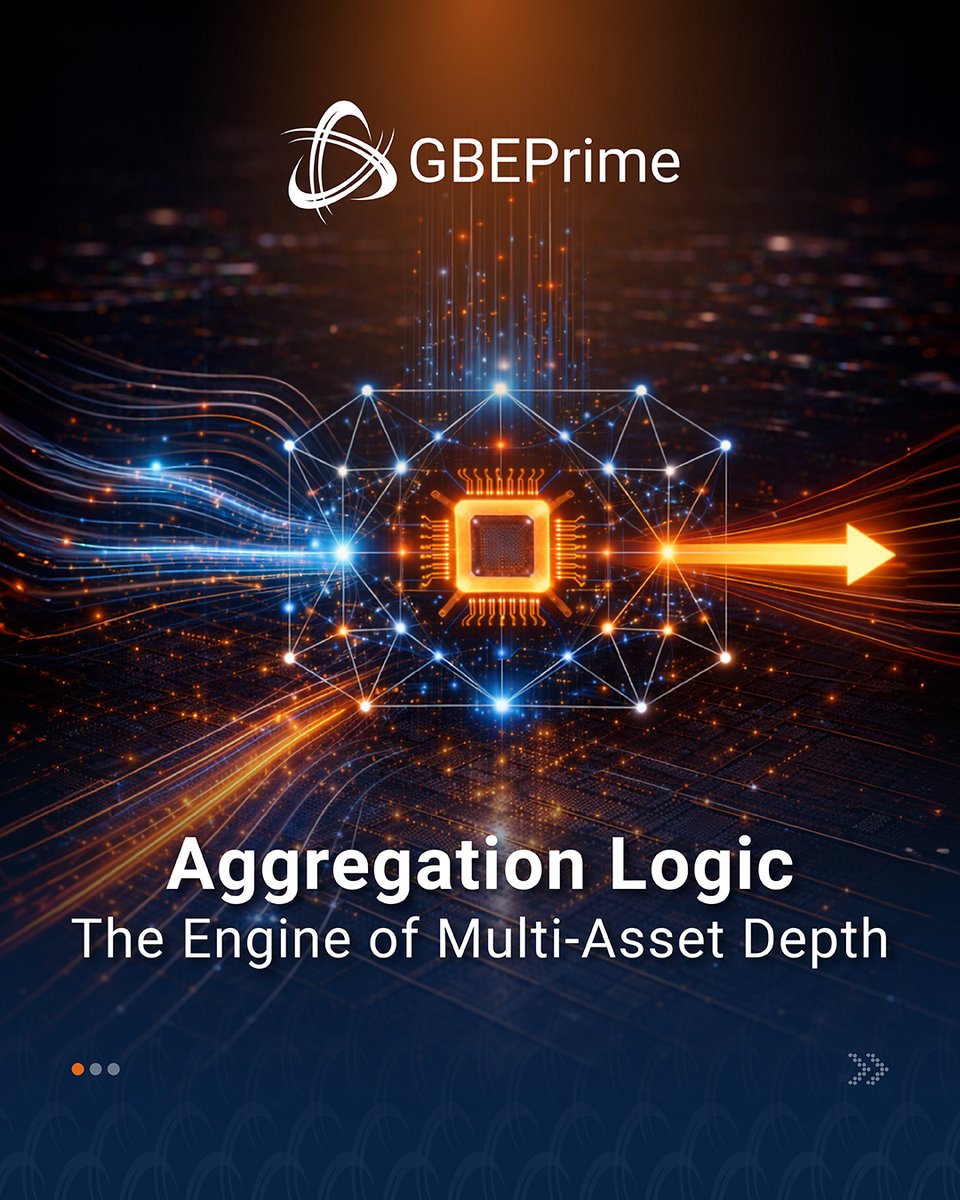 gbeprime's tweet photo. Market depth does not emerge by default.
It is constructed through aggregation logic that aligns pricing streams, protocols, and liquidity sources across asset classes.

#GBEPrime #LiquidityProvider #LiquidityAggregation #Fintech https://t.co/dJDIPtCvRZ