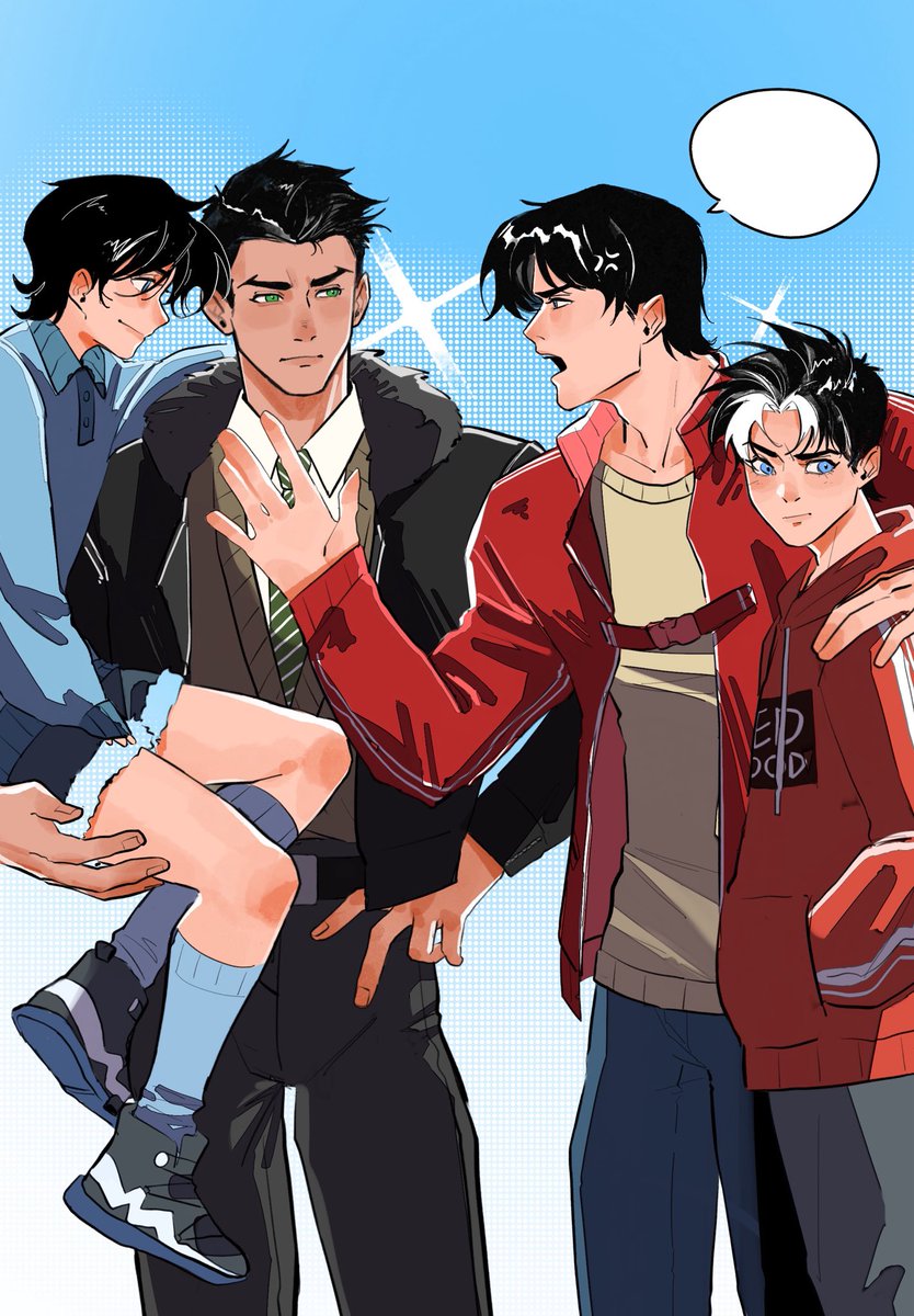 smallstarrrr's tweet image. 逆序之大哥二哥又在吵
#DamianWayne #TimDrake #jasontodd #Dickgrayson