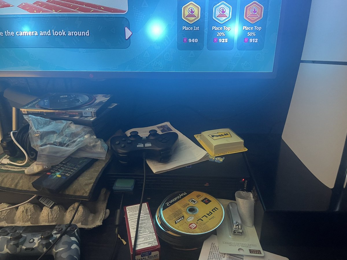 It is good to have my old PS2 still in working order (plus a PS5 I got from Christmas)