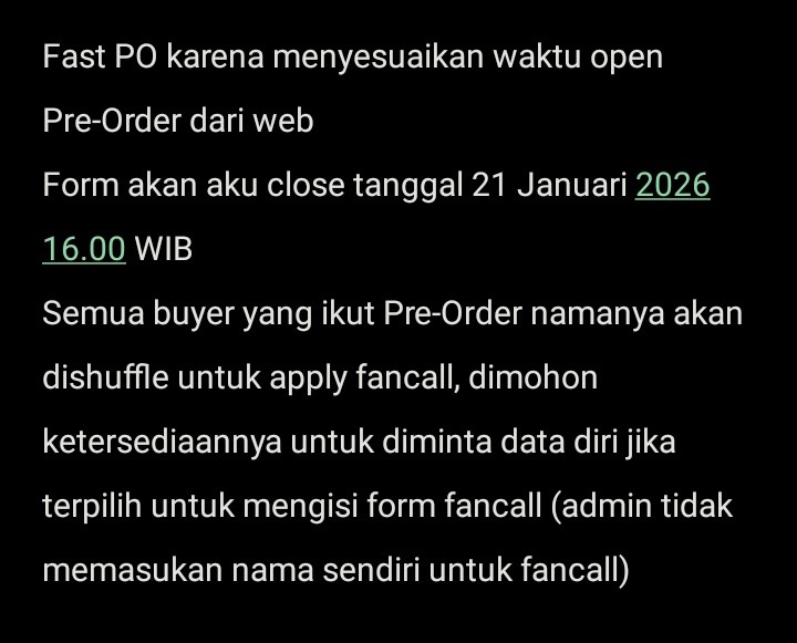 leegiwolf's tweet photo. OPEN PO INA GO 🇮🇩
PRE-ORDER ONEUS - Single Album [原(원)]

320K DP 210K

✅ POB EVERLINE (Prio Member)
✅ GO LINE
✅ EMS TAX Packing

form order https://t.co/4nJXzwV7ju

Close 21 Jan 2026 16.00 WIB
💳 BCA, Spay, Seabank
📍 Pekalongan, INA https://t.co/9LY33mYfWe
