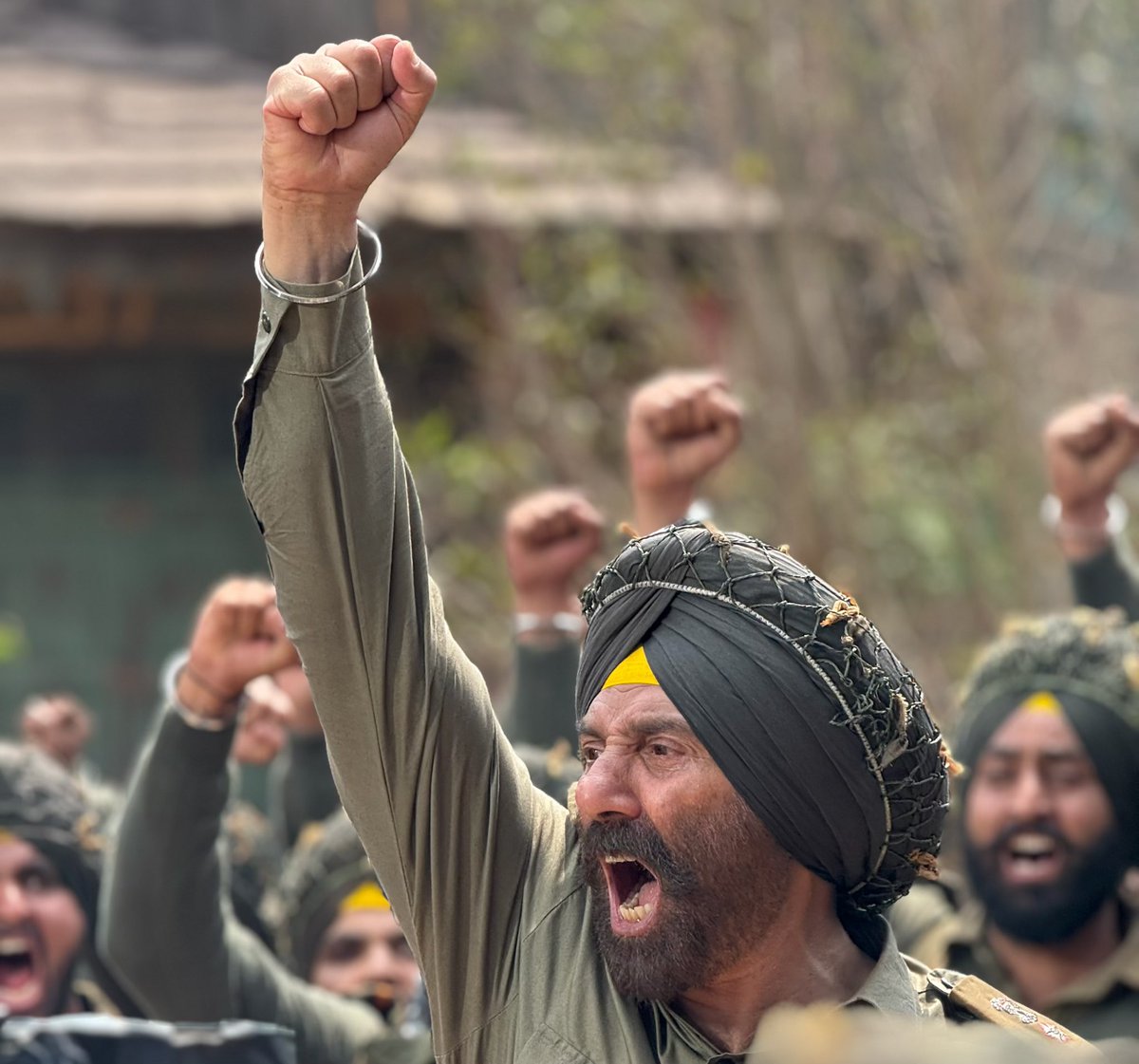 Some stills from #Border2 set! 🤗🇮🇳