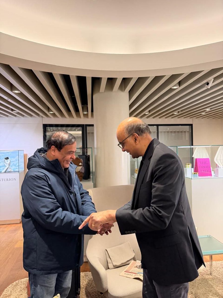 nabalahkar's tweet photo. Heartiest congratulations to HCM Dr.@himantabiswa for creating history as the first ever CM from Assam to attend the @Davos @wef .
Your visionary leadership has taken Assam to the global stage, showcasing our potential and culture to the world.Proud moment for Assam!
#HBSInDavos https://t.co/xY1HAMlLWz