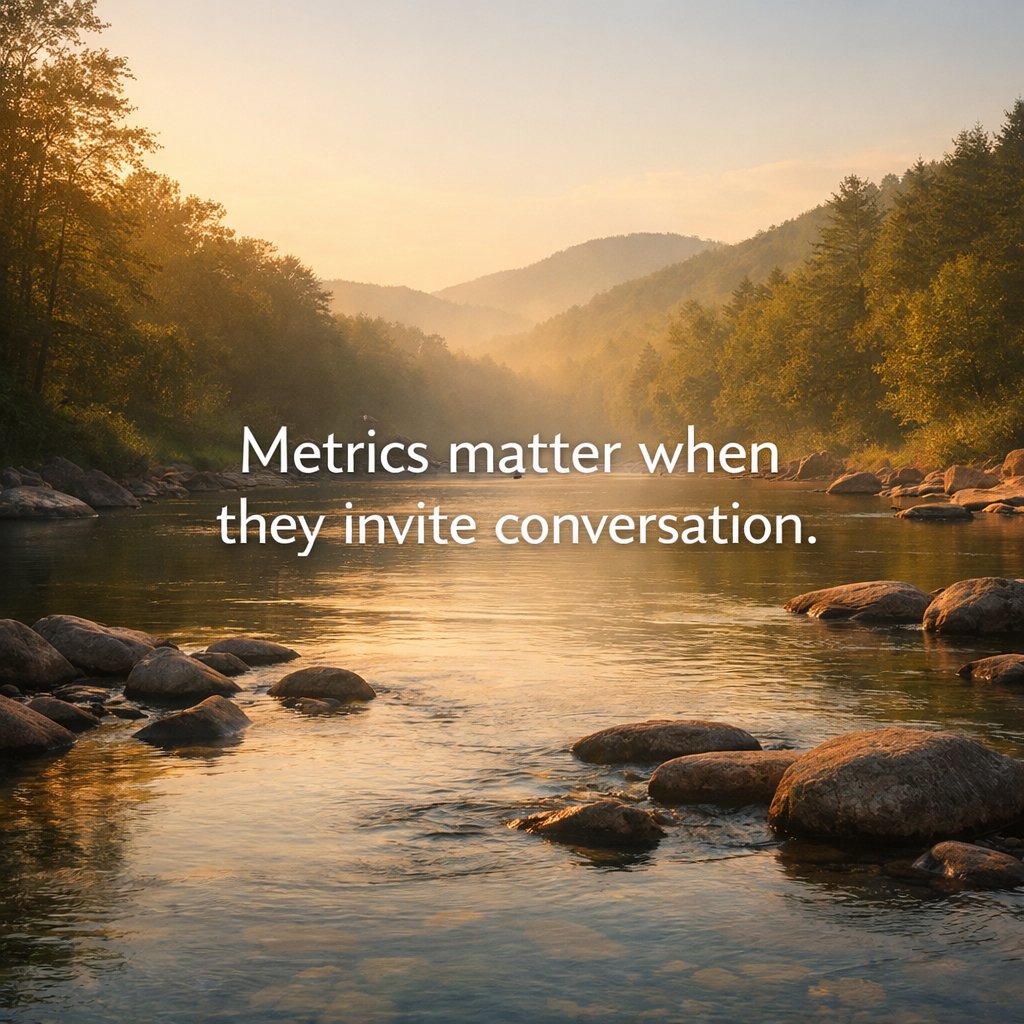 Kanbannavigator's tweet image. What conversation did your last useful metric actually start?

#Kanban #MetricsThatMatter #FlowThinking #LeadershipConversations #SystemsThinking #ContinuousImprovement #EvidenceBasedManagement #FlowMetrics #LeanLeadership #BetterQuestions #LearningOrganizations #VisualizeWork