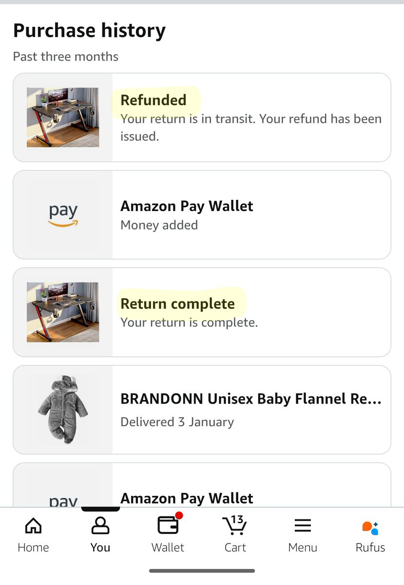 Extremely disappointed.

Ordered White Mulberry desk twice (prepaid) and both times delivery agent was unreachable on delivery day.

Result: order cancelled &amp; returned without delivery.

Why punish customers for delivery failures?
<a href="/amazonIN/">Amazon India</a> <a href="/AmazonHelp/">Amazon Help</a> WhiteMulberry explain.