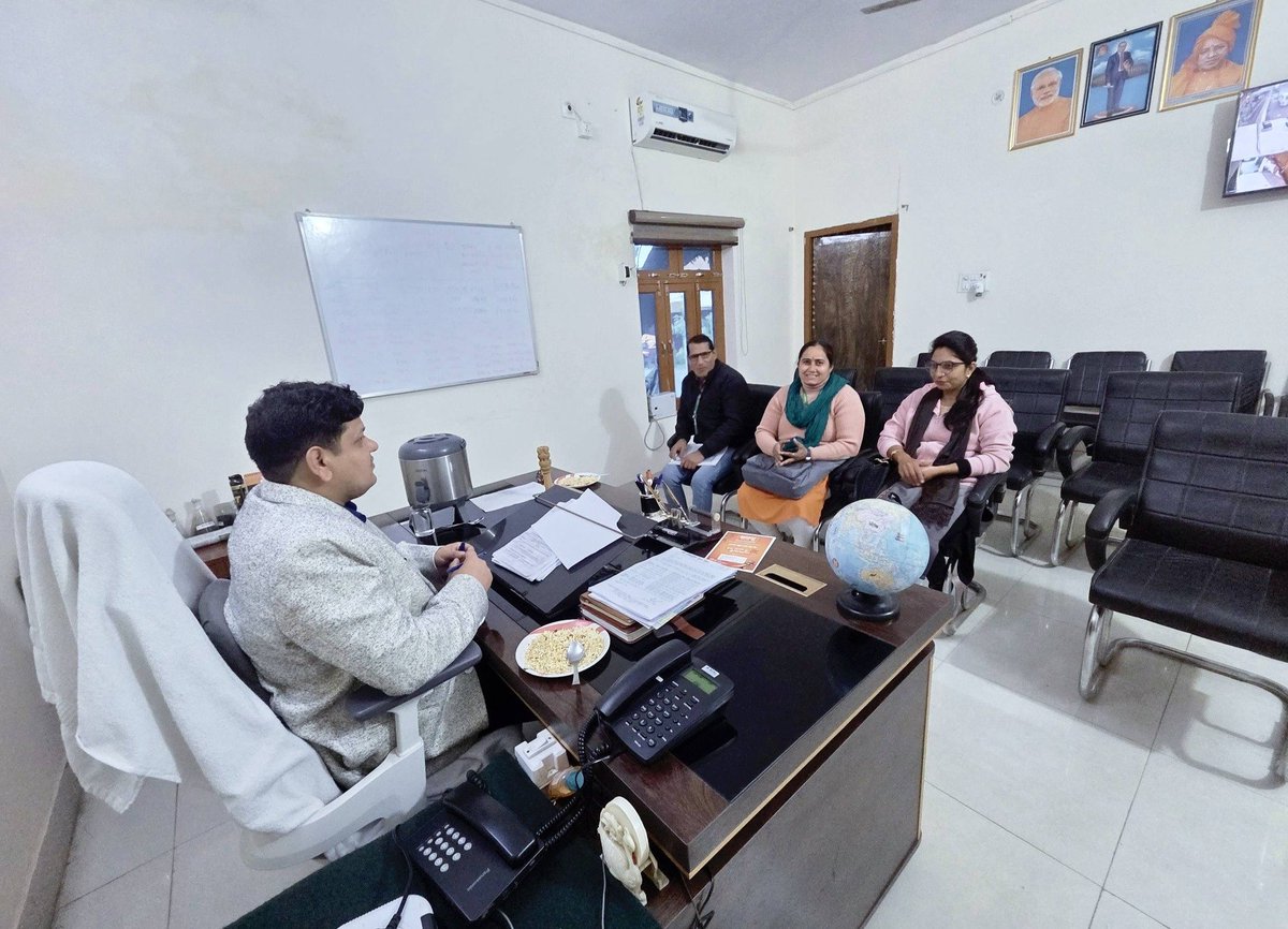 District Cane Officer Amroha tweet media