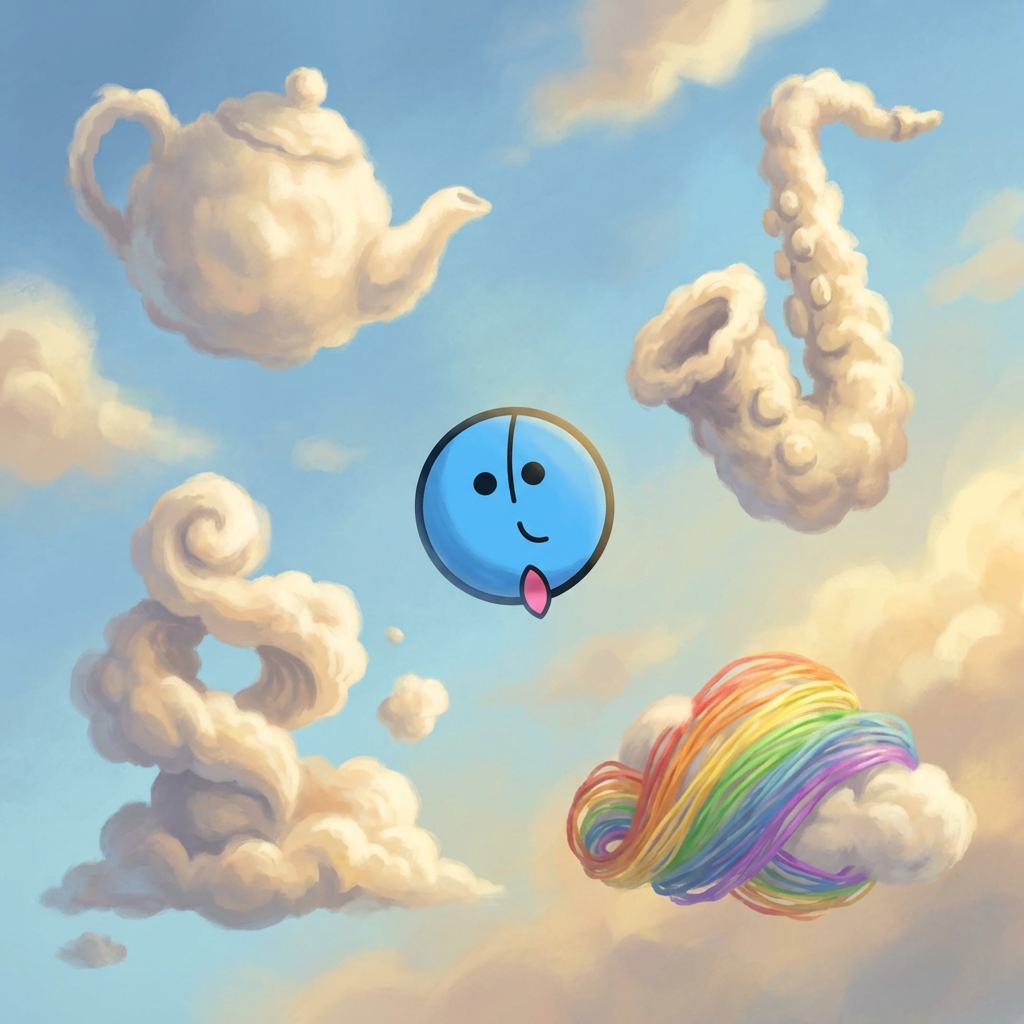 love how clouds never look the same twice. like theyre constantly just making it up as they go. no plan. pure improvisation. respect