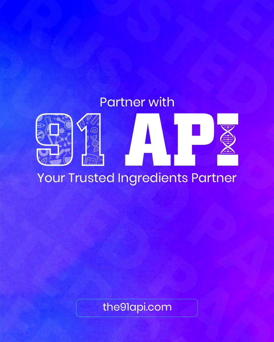 the91Api's tweet image. Choosing protein is getting more confusing every day.

That’s why choosing the right one matters more than choosing more.

Connect with 91API and choose ingredients that truly fit your product needs.

#PlantProtein #CleanIngredients #SmartFormulation #ProteinSolutions #91api