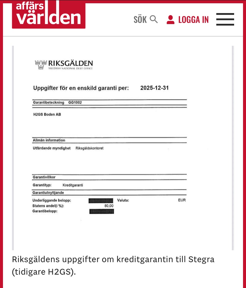 ChrisSandstrom's tweet image. Mörkläggningen fortsätter kring Riksgälden - eller Riskgälden - och Stegramiljarderna.
affarsvarlden.se/kronika/riksga…