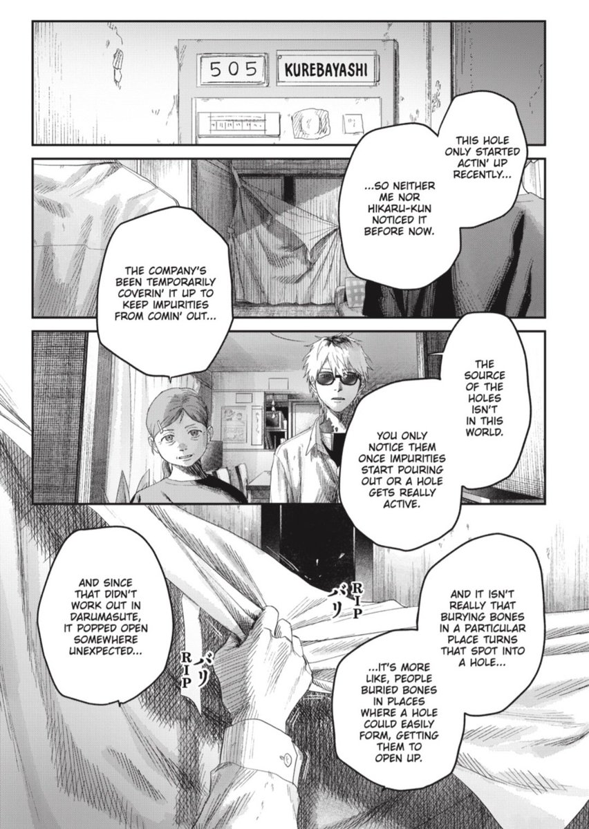 ILoveUAllSo2's tweet photo. #TSHD43.2 Spoilers
Well now we know why Rie and "Hikaru" both couldn't sense the Hole in Rie's apartment earlier. It's interesting how it's only been recently that the Hole has been acting up. I wonder what makes certain places more likely to form Holes than others?🤔🤔 https://t.co/2uXwUp6mGX