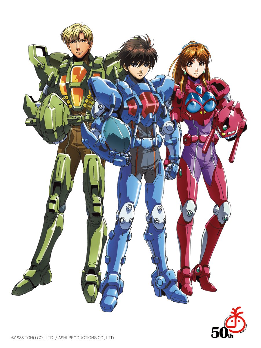 ㊗️葦プロ50周年企画㊗️

描きおろしビジュアル公開　第6弾

響リョウ
チャック・スェーガー
アニス・ファーム
『#超音戦士ボーグマン』より

キャラクターデザインの
菊池通隆（麻宮騎亜）さん（<a href="/kia_asamiya/">麻宮騎亜™@KIA_ASAMIYA ボックスアート「1/1000 波動実験艦 銀河」発売中!</a>）の描きおろしです✨