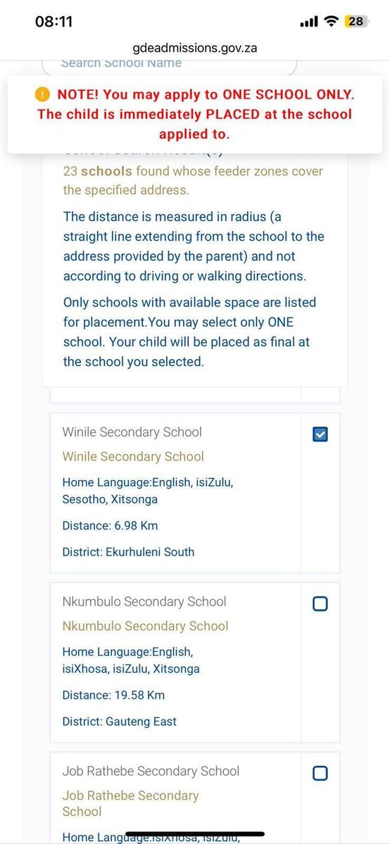 JUST IN: A South African parent resorted to registering his child as a foreigner to secure admission to a South African school. The child was immediately admitted and placed in a nearby school with no documents required by the Department of Education.