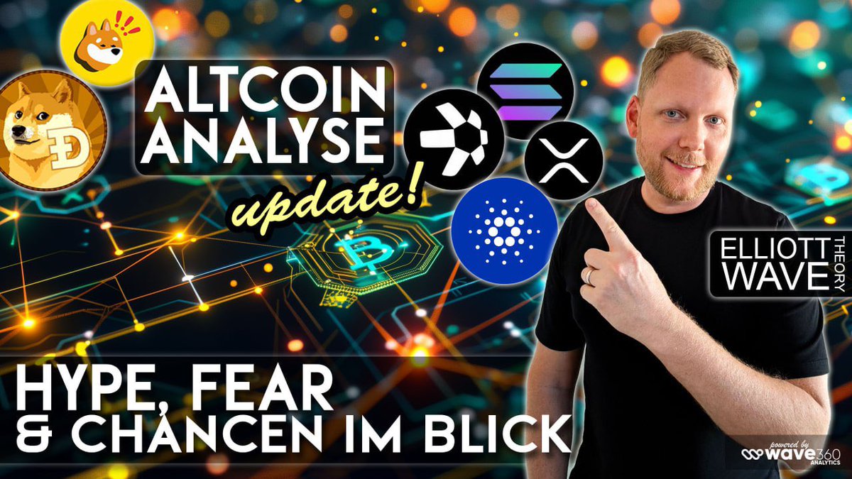 💸 Altcoins Chartanalyse - BONK, DOGE, ADA, XRP, QNT &amp; SOL - Hype, Fear &amp; Chancen im Blick l Wave360

👉In dieser Analyse nehmen wir sechs spannende Altcoins unter die Lupe: BONK, Dogecoin (DOGE), Cardano (ADA), XRP, Quant (QNT) und Solana (SOL).

Nach einer volatilen Phase im