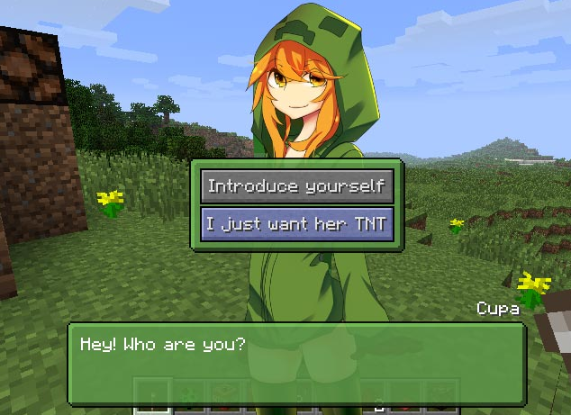 ShitpostRock's tweet image. Minecraft if Mojang locked the fuck in