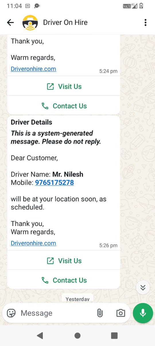 Citizen202425's tweet photo. On 18/01/2026:The driver broke the door mirror of my car while starting the car. On escalating @Driveronhire4u, he constantly started calling. Complaint no.407955 was raised. No resolution, no calls from the team. 
#Harassing &amp; Unsafe
#Unprofessional
#Car drivers @Driveronhire4u https://t.co/pf2E2Xcvsh