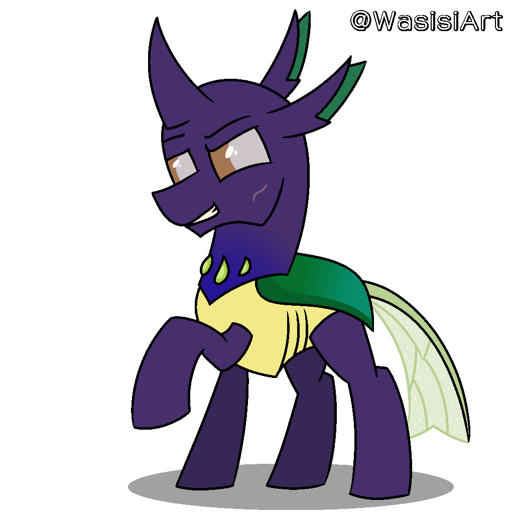 WasisiArt's tweet photo. My OC
#mlp #mylittlepony #changeling #changedling #oc #art https://t.co/sDsTj1ePux