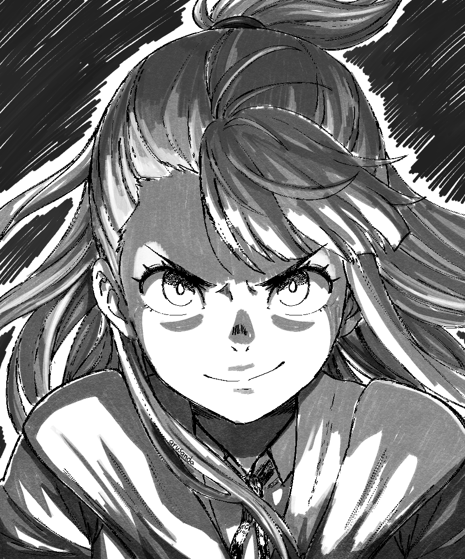 Arusanda_'s tweet photo. Atsuko Kagari - Are you ready?

Tried 2 new pens today, liked them both. My subject for testing...Akko! I am tempted to draw Diana Cavendish next.

#LittleWitchAcademia https://t.co/SUIPbtYBII