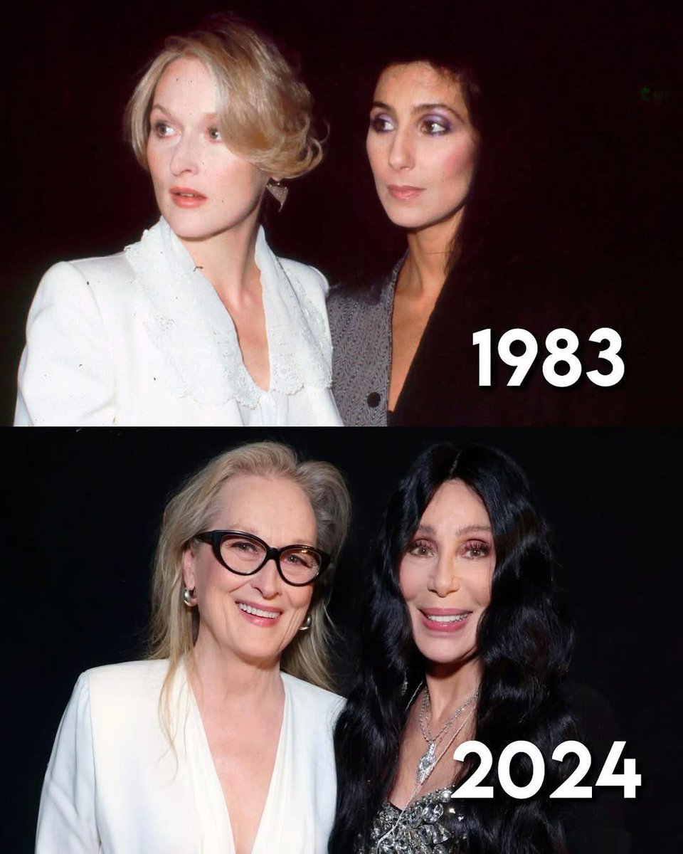 Meryl Streep and Cher