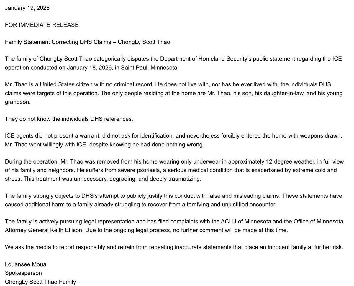 MissGinaDarling's tweet image. She was crying because they dragged her elderly neighbor out of his house and into the snow, claiming he matched the profile, and with no warrant just to dump him later after they realized they got the wrong person. 

Shut the fuck up, you twat lipped bitchboy.