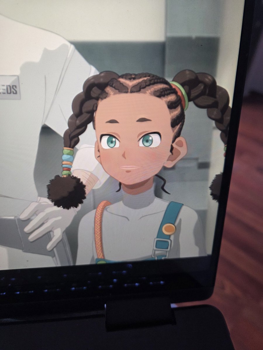 AshleyHamilto87's tweet photo. I see you Studio Orange with the cute black Lil girl character! I like the braid illustration. I'm impressed cause some Japanese animation studios always make their black characters look a mess. Pics from Trigun Stargaze. Good Design @CG_Orange_eng
#studioorange #TRIGUNSTARGAZE https://t.co/Vd7RM1Hy1C