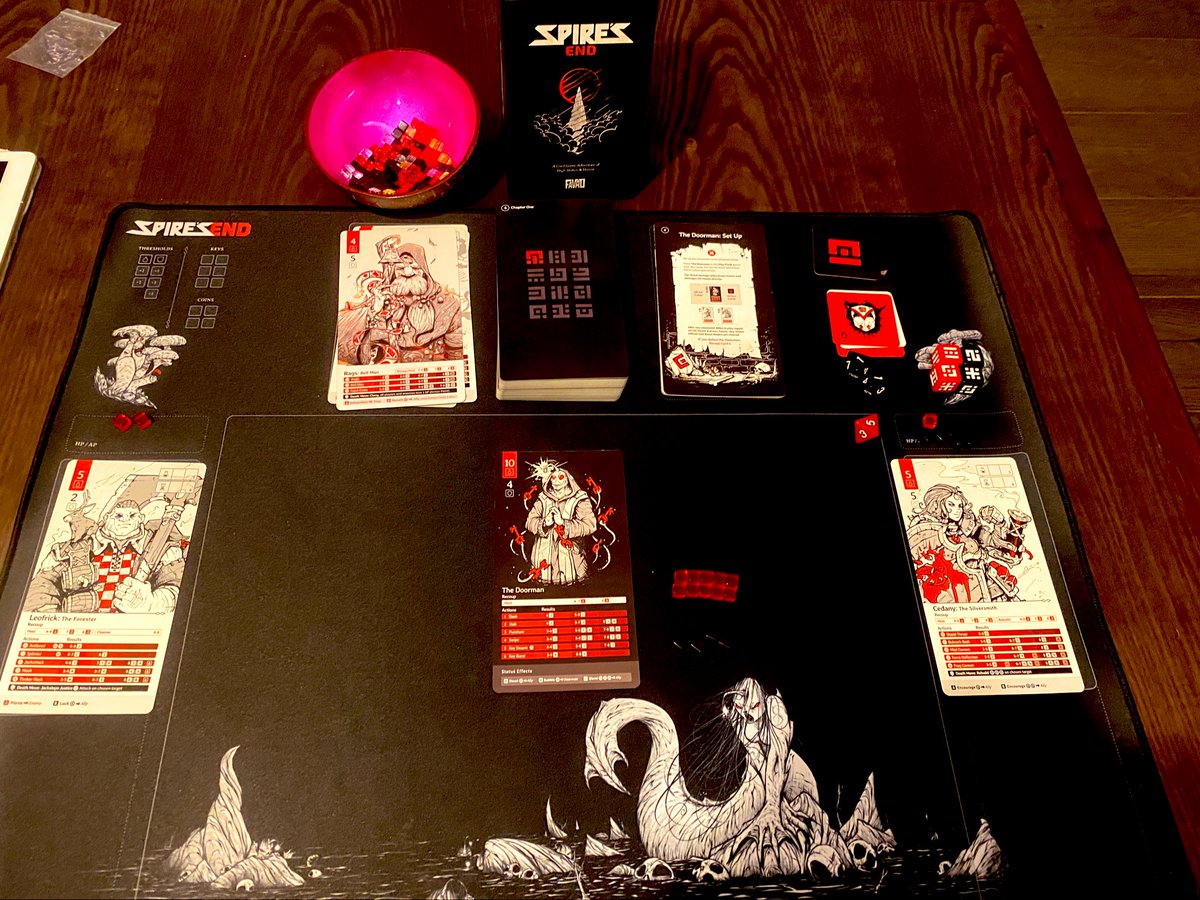 bobon_bestiajo's tweet photo. #spiresend de Favro es uno de esos juegos que me gusta sacar un día tranquilo.
Dicen que no hay juego, dicen que es siempre igual, dicen que no se toman decisiones, nada de eso sucede para mí.
Me gusta mucho, lo disfruto cada vez que sale y aún no he visto todos los finales, ¿y acaso no es precioso en mesa?