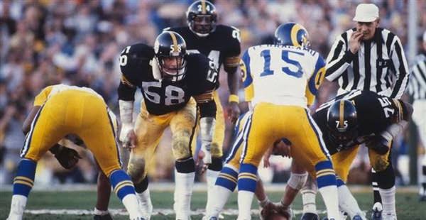dvesean's tweet image. January 20 1980
(I was 24)

Rose Bowl
Pasadena CA

Super Bowl XIV:

The Pittsburgh Steelers 31,
Los Angeles Rams 19.

MVP: Terry Bradshaw.

The Steelers became the 1st NFL Team Ever To Win 4 Super Bowls.

Head Coach For All 4 Pittsburgh SB Wins:
The Emperor Chaz Noll.