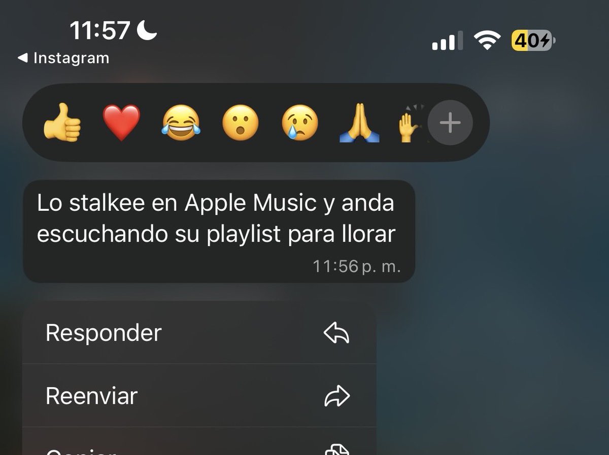 Como que stalkear en Apple Music ¿? 😭