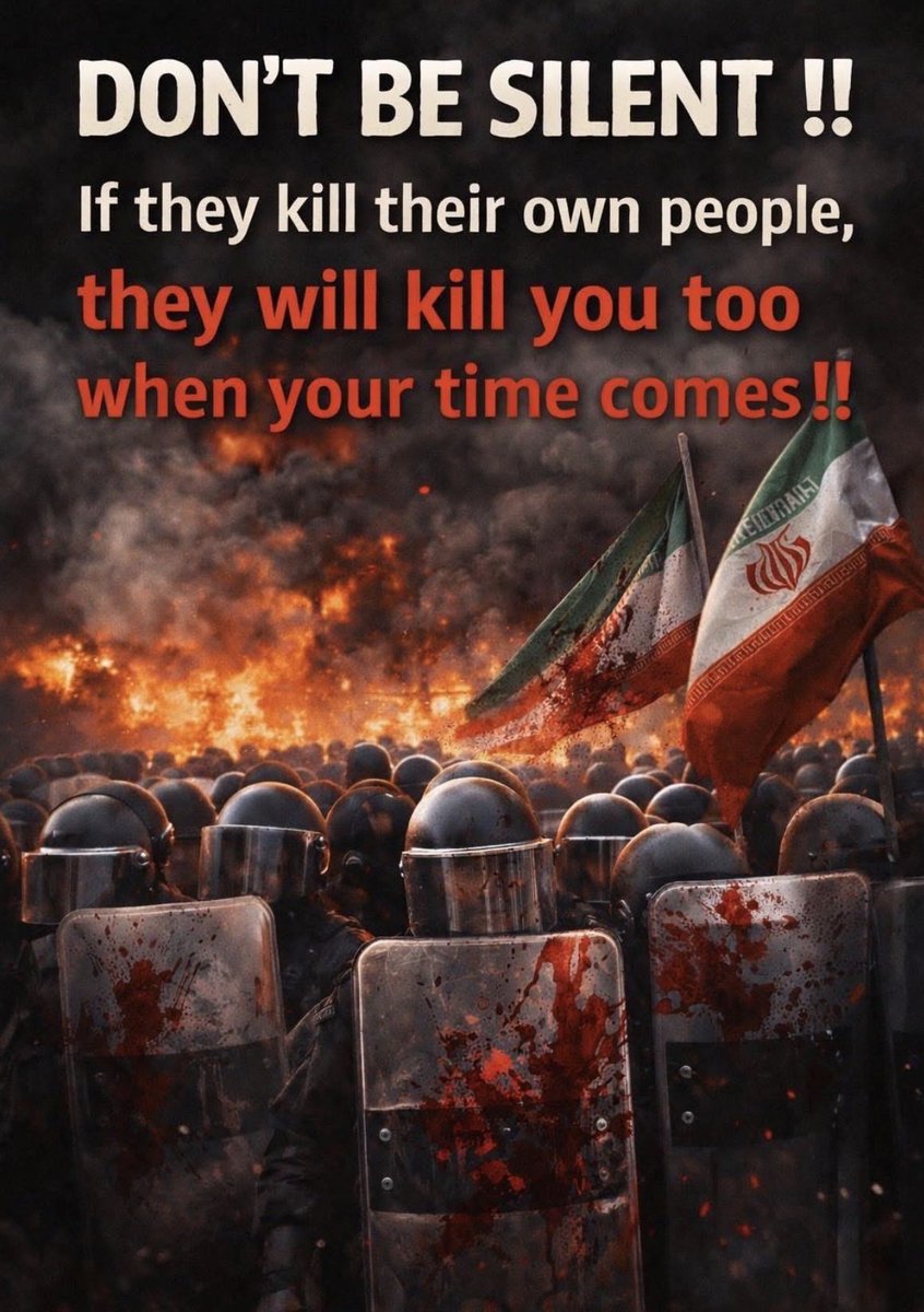 SoroushOsivand's tweet image. Reply If you don’t want to live in a world under threat from the mullahs, do you?

Mr. President, Please ACT now!
@realDonaldTrump 
@netanyahu 
@IsraelWarRoom 
@DonaldJTrumpJr 
@TrumpWarRoom 
@FoxNews 
@CBSNews 
@rbb24 

#IranMassacre 
#IranRevolution2026
#R2Pforlran