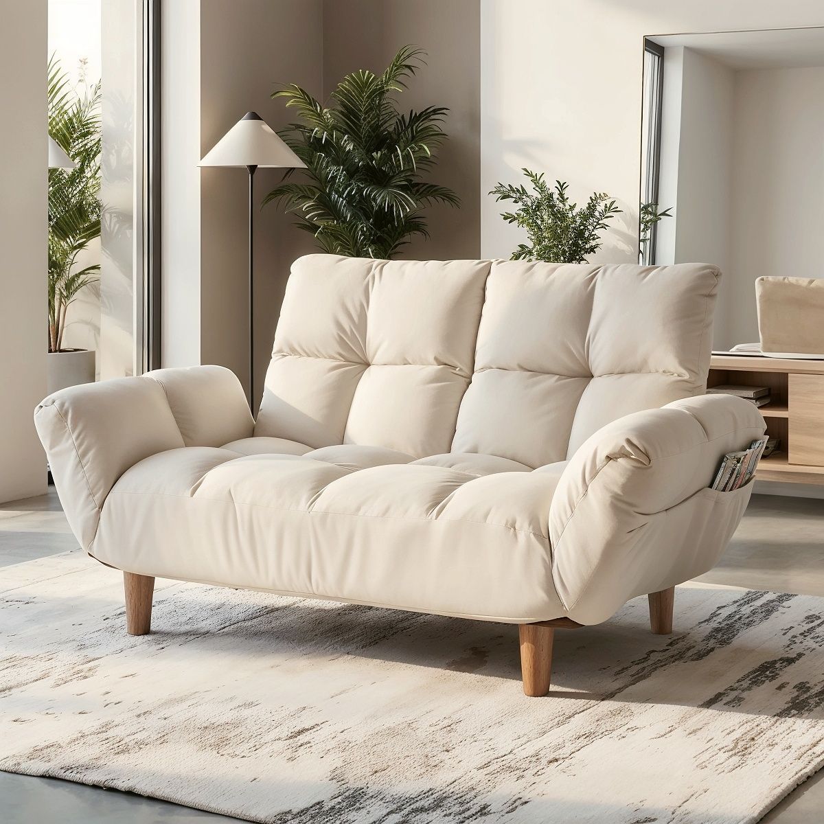 Image for the Tweet beginning: شفت هالأريكة القابلة للطي مع