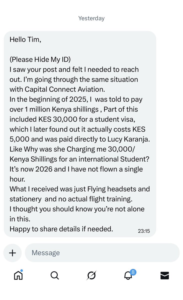 Tim Njiru ✈️ tweet media