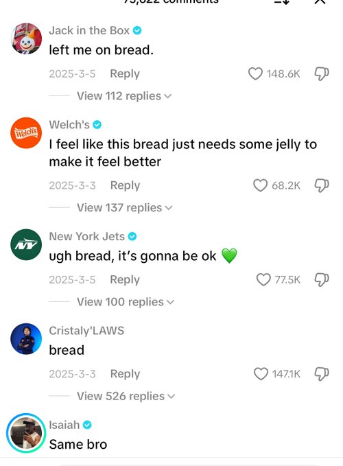 ocrxa's tweet image. the amount of verified accounts have commented over bread post + creator onboarded

and your not bullish enough?

bread to a mil