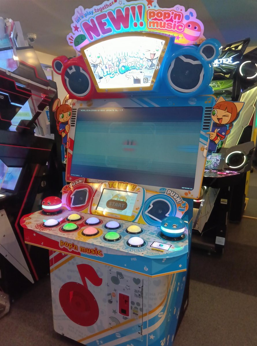 ゲーム機入荷情報】 pop'n music HighCheers!!入荷しました‼ 是非とも